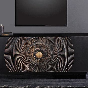 TV-skrinka 44525 Bailey 180cm Drevo Mango