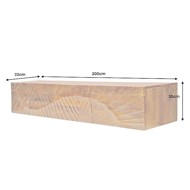 TV-skrinka 46646 Scorpion 200cm Drevo Mango TV-skrinka 46646 Scorpion 200cm Drevo Mango