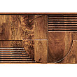 TV-skrinka 46805 Art Deco 200cm Drevo Mango Hnedé TV-skrinka 46805 Art Deco 200cm Drevo Mango Hnedé