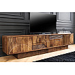 TV-skrinka 46805 Art Deco 200cm Drevo Mango Hnedé TV-skrinka 46805 Art Deco 200cm Drevo Mango Hnedé