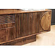 TV-skrinka 46805 Art Deco 200cm Drevo Mango Hnedé TV-skrinka 46805 Art Deco 200cm Drevo Mango Hnedé