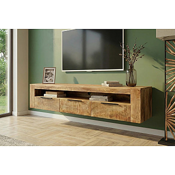 TV-skrinka 46809 Craft 160cm Drevo Mango Prírodné