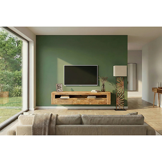 TV-skrinka 46809 Craft 160cm Drevo Mango Prírodné