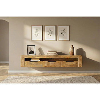 TV-skrinka 46809 Craft 160cm Drevo Mango Prírodné