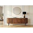 TV-skrinka 47584 Adlon 160cm Drevo Mango Hnedé