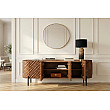 TV-skrinka 47584 Adlon 160cm Drevo Mango Hnedé
