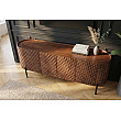 TV-skrinka 47584 Adlon 160cm Drevo Mango Hnedé