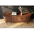 TV-skrinka 47584 Adlon 160cm Drevo Mango Hnedé