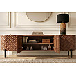 TV-skrinka 47585 Adlon 200cm Drevo Mango Hnedé