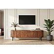 TV-skrinka 47585 Adlon 200cm Drevo Mango Hnedé