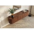 TV-skrinka 47586 Adlon 160cm Drevo Mango Hnedé