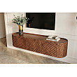 TV-skrinka 47586 Adlon 160cm Drevo Mango Hnedé