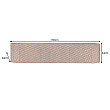 TV-skrinka 47586 Adlon 160cm Drevo Mango Hnedé