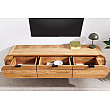 TV-skrinka 47756 Organic 160cm Drevo Acacia