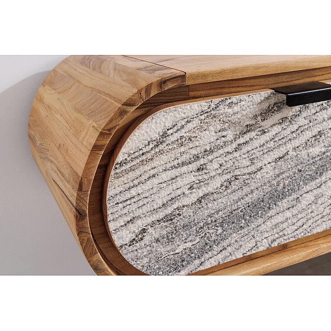 TV-skrinka 47757 Organic 160cm Drevo Acacia