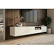 TV-skrinka 47815 Loft 200cm Biela/Prírodná Dub Dyha