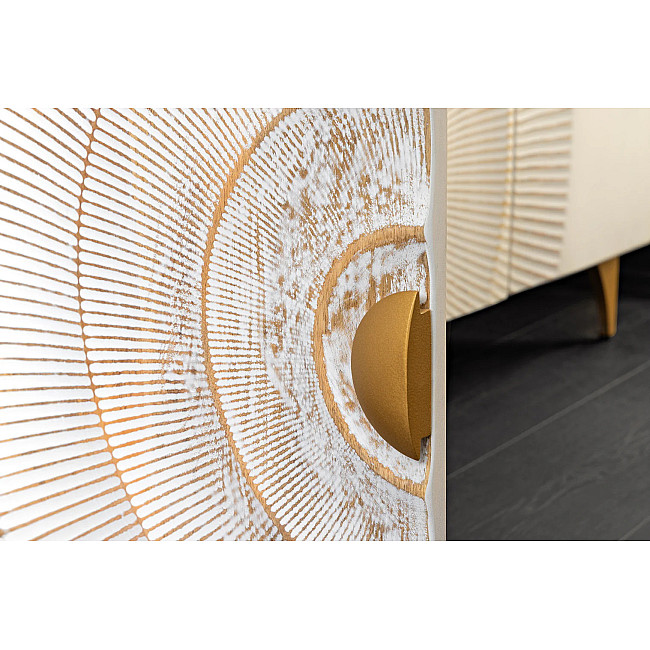 TV-skrinka 48411 Bailey 180cm Drevo Mango Bielené