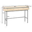 Toaletný stolík/Konzola 47456 Atelier 160cm Natural Dub Dyha