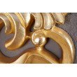 Zrkadlo Antic 15626 75x75cm Zlaté Zrkadlo Antic 15626 75x75cm Zlaté