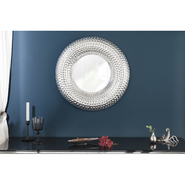 Zrkadlo 40395 Ø60cm Orient silver aluminium Zrkadlo 40395 Ø60cm Orient silver aluminium