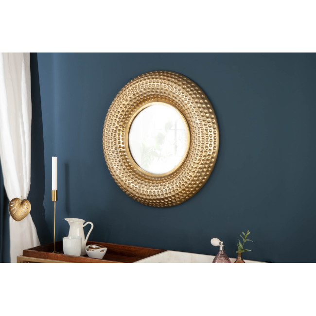 Zrkadlo 40396 Ø60cm Orient gold aluminium Zrkadlo 40396 Ø60cm Orient gold aluminium