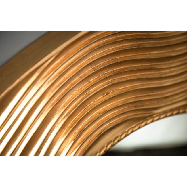 Zrkadlo 40697 Ø100cm gold Zrkadlo 40697 Ø100cm gold