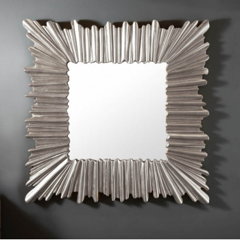 Zrkadlo 40698 95x95cm Venice silver