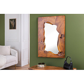 Zrkadlo 44711 Mosaic 60x90cm Drevo Teak