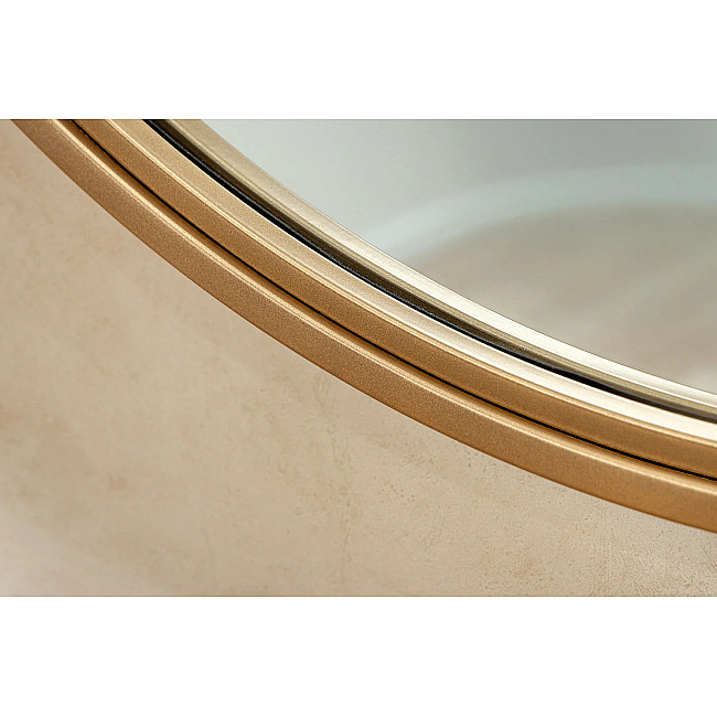 Zrkadlo 46097 Portrait Ø80cm Zlaté