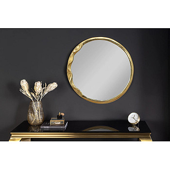 Zrkadlo 46099 Portrait Ø55cm Zlaté