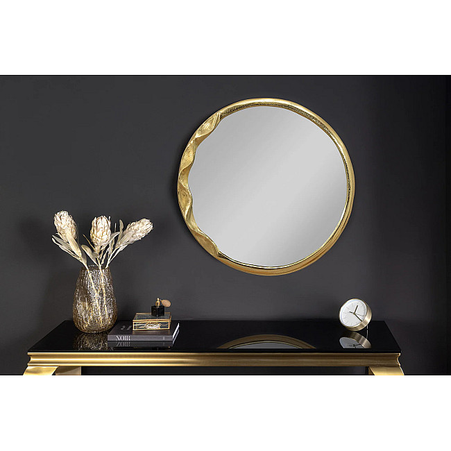 Zrkadlo 46099 Portrait Ø55cm Zlaté