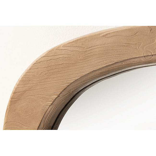 Zrkadlo 46489 Organic 70x105cm Drevo Pínia Béžová
