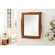 Zrkadlo 46490 Mammut 75x100cm Drevo Acacia