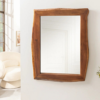 Zrkadlo 46490 Mammut 75x100cm Drevo Acacia