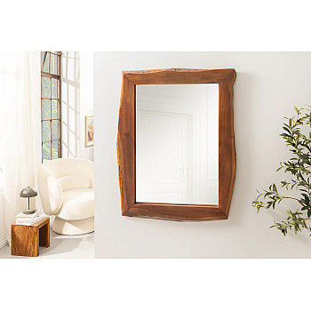 Zrkadlo 46490 Mammut 75x100cm Drevo Acacia
