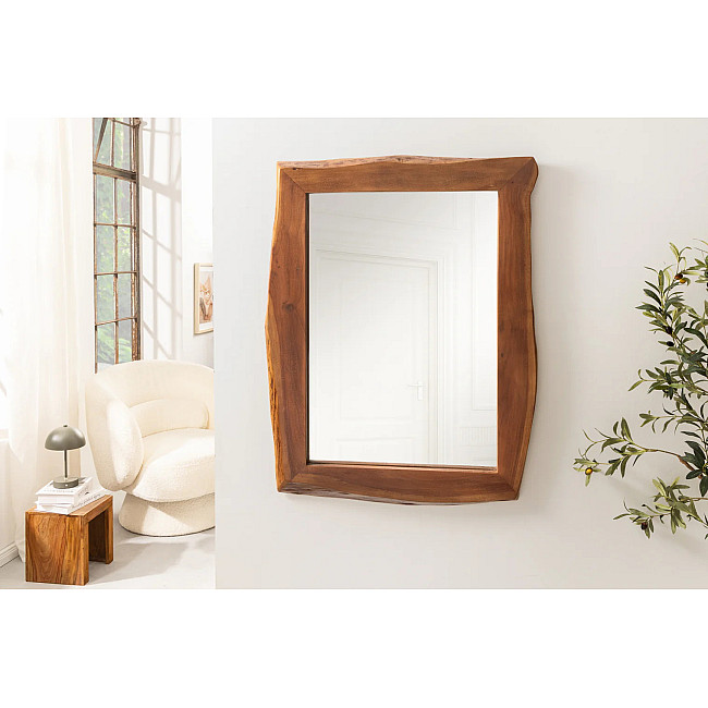 Zrkadlo 46490 Mammut 75x100cm Drevo Acacia