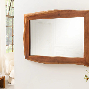 Zrkadlo 46490 Mammut 75x100cm Drevo Acacia