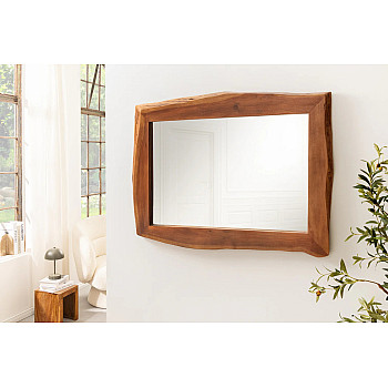 Zrkadlo 46490 Mammut 75x100cm Drevo Acacia