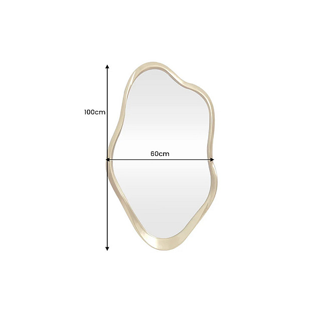 Zrkadlo Ember 48181 60x100cm Zlaté