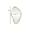 Zrkadlo Marquise 48182 93x150cm Zlaté
