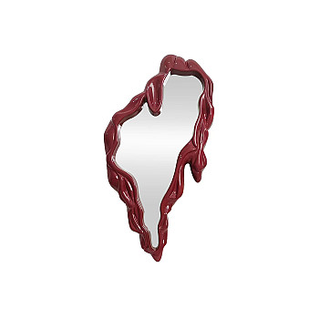 Zrkadlo 48183 Fluidum 77x150cm Červené