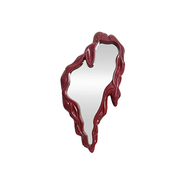 Zrkadlo 48183 Fluidum 77x150cm Červené