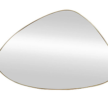 Zrkadlo 48185 Noemi 85x56cm Zlaté