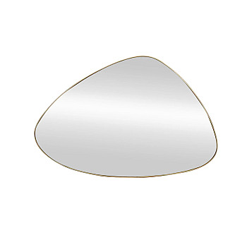 Zrkadlo 48186 Noemi 85x56cm Zlaté