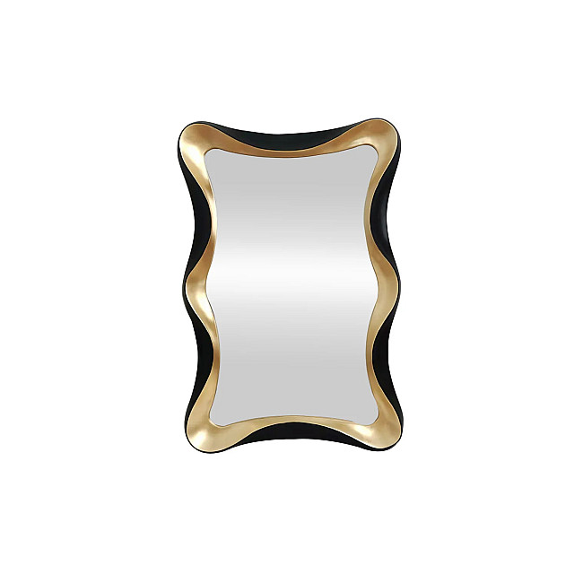 Zrkadlo Alice 48188 120x80cm Čierne-zlaté