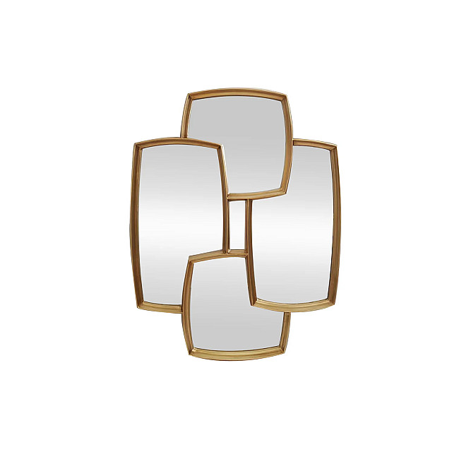 Zrkadlo Quadra 48190 90x70cm Zlaté