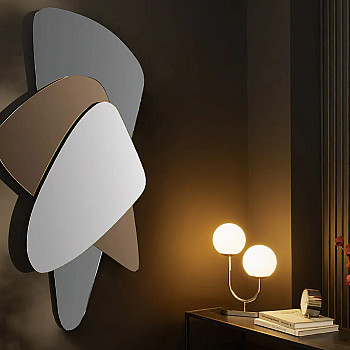 Zrkadlo 48192 Geometric 62x120cm Multicolour