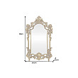 Zrkadlo Opulent 48195 150x90cm Zlaté