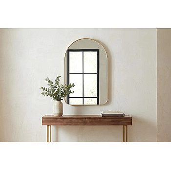 Zrkadlo 48235 Arca 60x90cm Gold aluminium