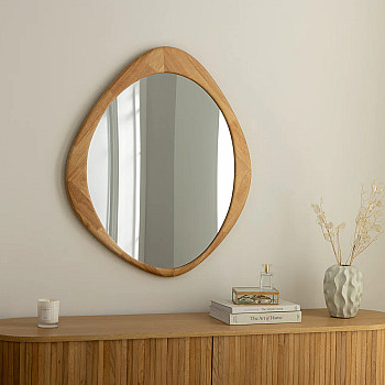 Zrkadlo 48244 Organic 90x75cm Dub dyha